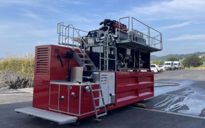 Demonstratie recycling unit AT-Boretec