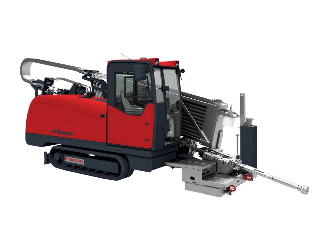De MT15 boormachine is gebouwd voor veeleisende boringen, uitgerust met een Deutz dieselmotor en heeft een trekkracht van maximaal 15 ton.