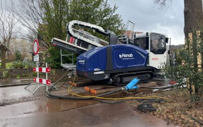 Derde elektrische HDD-boormachine geleverd aan Hanab