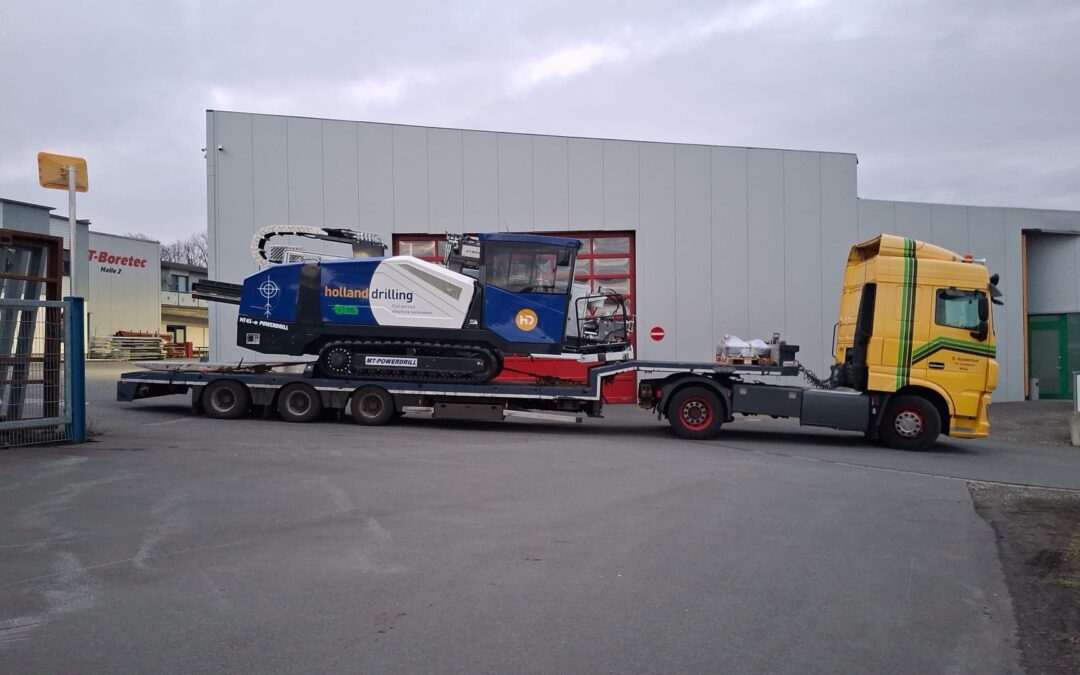 MT45e HDD-boormachine voor Holland Drilling