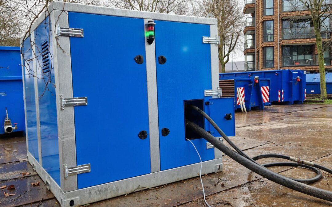 Nieuwe externe pompunit toegevoegd aan verhuurvloot